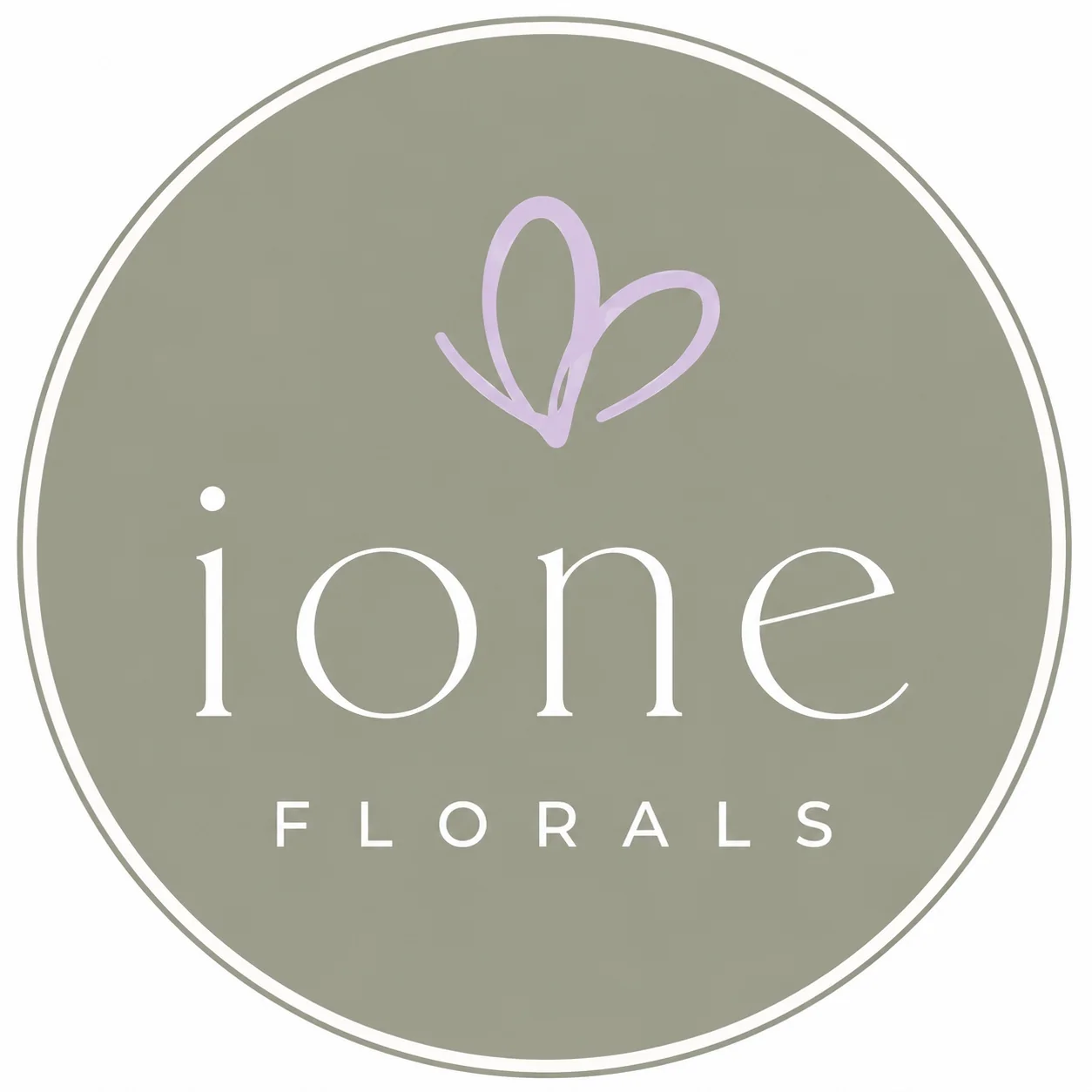 Ione Florals round logo